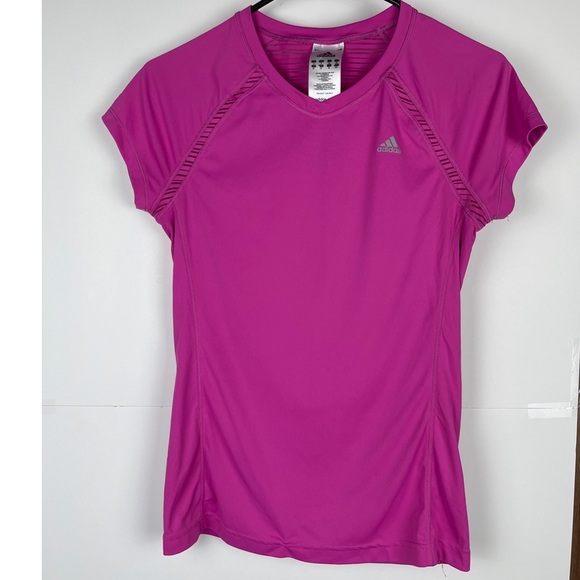 adidas Tops - Adidas Climacool  Woman’s Short Sleeves Active Top Size Small Workout Activewear